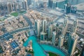 Observation deck Burj Khalifa Royalty Free Stock Photo