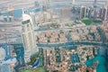 Observation deck Burj Khalifa Royalty Free Stock Photo
