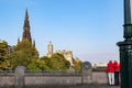 Observation deck on the Mond, Edinburgh