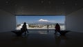 Observation Deck of Mt. Fuji World Heritage Centre, Shizuoka, Japan