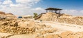 Observation deck in Qumran National Park, Israel