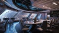 Observation Lounge in a Starship