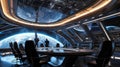 Observation Lounge in a Starship