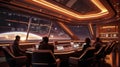 Observation Lounge in a Starship