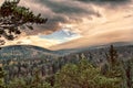 Observation Point Zloty Widok Golden View. Karkonoski National