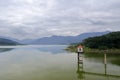 The observation tower of bantou reservoir