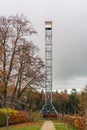 Observation tower built in 1885 at Boswachterij Dorst - Dorst m Royalty Free Stock Photo