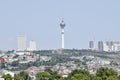 Observation tower in the middle of the city