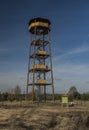 Observation tower near Bela pod Bezdezem town Royalty Free Stock Photo