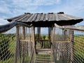 the observation tower will enclose us with rare animals in the safari park