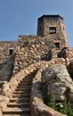 Observation and Watch Tower on Harney Peak Royalty Free Stock Photo