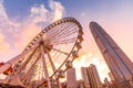 Observation Wheel Hong Kong Royalty Free Stock Photo