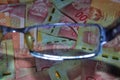 observations from the rupiah currency glasses from Indonesia