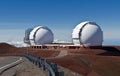 Observatories on Mauna Kea on the Big Island