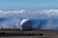 Observatories on Mauna Kea on the Big Island