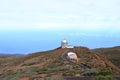 Observatories of the Roque de los Muchachos in the Caldera de Taburiente, La Palma, Canary Islands, Spain