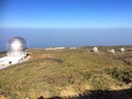 Observatories. Top of volcano on La Palma, Canaries