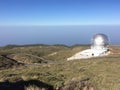 Observatories. Top of volcano on La Palma, Canaries
