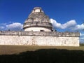 Observatorium of the Maya Chichen Nitza Royalty Free Stock Photo