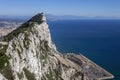 Gibraltar observatory and communications masts Royalty Free Stock Photo