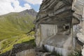 Observatory - Battery B1 - Vallo Alpino - WW2 Royalty Free Stock Photo