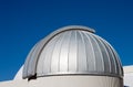 Observatory Dome and Blue Sky Day Royalty Free Stock Photo