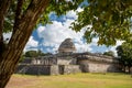 The Observatory El Caracol. Chichen Itza, Mexico Royalty Free Stock Photo