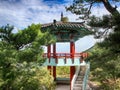 Observatory in Gangcheonsan Mountain, Sunchang, Jeollanamdo, South Korea Royalty Free Stock Photo