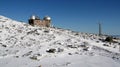 Observatory in High Tatras - winter Royalty Free Stock Photo