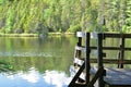 Observatory platform on lake side.