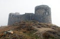 Observatory ruins Pip Ivan on top of mount Pip Ivan