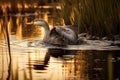 Serene Wetland Birds