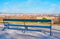 Observing the city and Schonbrunn Palace, Vienna, Austria