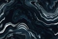 Obsidian mineral texture seamless pattern. AI generated. Royalty Free Stock Photo