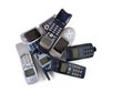 Obsolete cellular phones Royalty Free Stock Photo