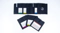 obsolete computer floppy disks with a flash drive on a white background, Royalty Free Stock Photo