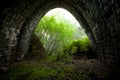 Obsolete railroad tunnel