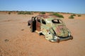 Obsolete rusted car. Royalty Free Stock Photo