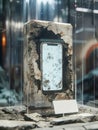 Obsolete Technology Encased in Concrete. Generative ai