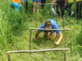 The obstacle course at a tourism Convention in the Kaluga region of Russia.