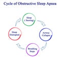 Obstructive Sleep Apnea Royalty Free Stock Photo