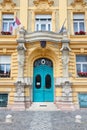 Obuda district, Budapest city Royalty Free Stock Photo