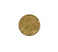 Obverse of 10 Centesimo coin Royalty Free Stock Photo