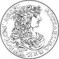 obverse of crown zloty by Michal Korybut