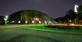 The Oca, event location in the ibirapuera park, at night. Sao Paulo