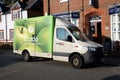 Ocado home delivery van supplying groceries during the Coronavirus pandemic Royalty Free Stock Photo