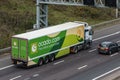 Ocado lorry Royalty Free Stock Photo