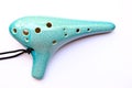 Ocarina blue Royalty Free Stock Photo