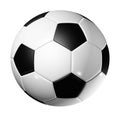Football isolated on a white background.