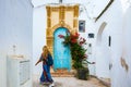 Kasbah of Udayas fortress in Rabat Morocco near Bou Regreg river.